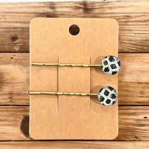 NEW Animal Print Design Bobby-pin Set